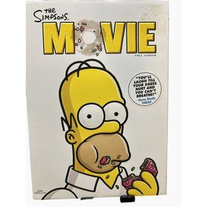 The Simpsons Movie DVD 2007 Full Frame